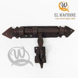 Old wrought iron lock