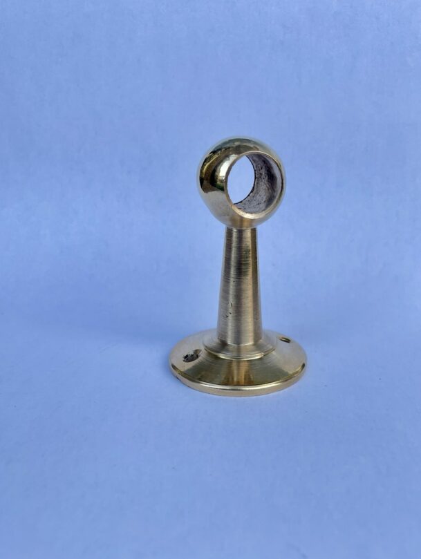 Unlacquered Brass Pot Rack Wall Mount For Kitchen