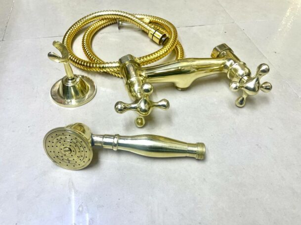 Brass shower mixer