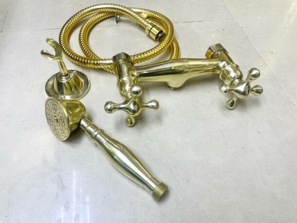 Brass shower mixer